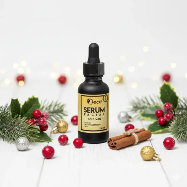 Sérum facial de vitamina c y ácido hialurónico