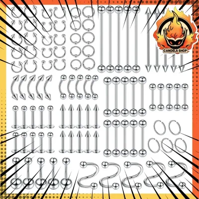 ⛓️ ¡PIERCING DE ACERO INOXIDABLE! ✨️