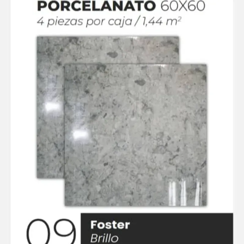 Losas Porcelanato Brillo Foster