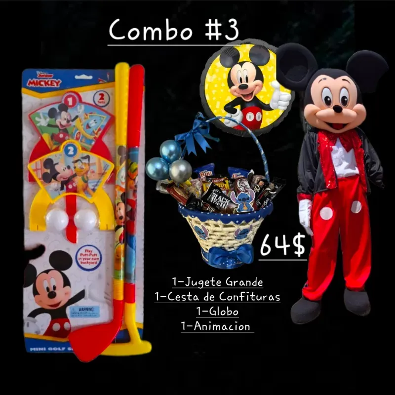 Michey Mouse Combo 