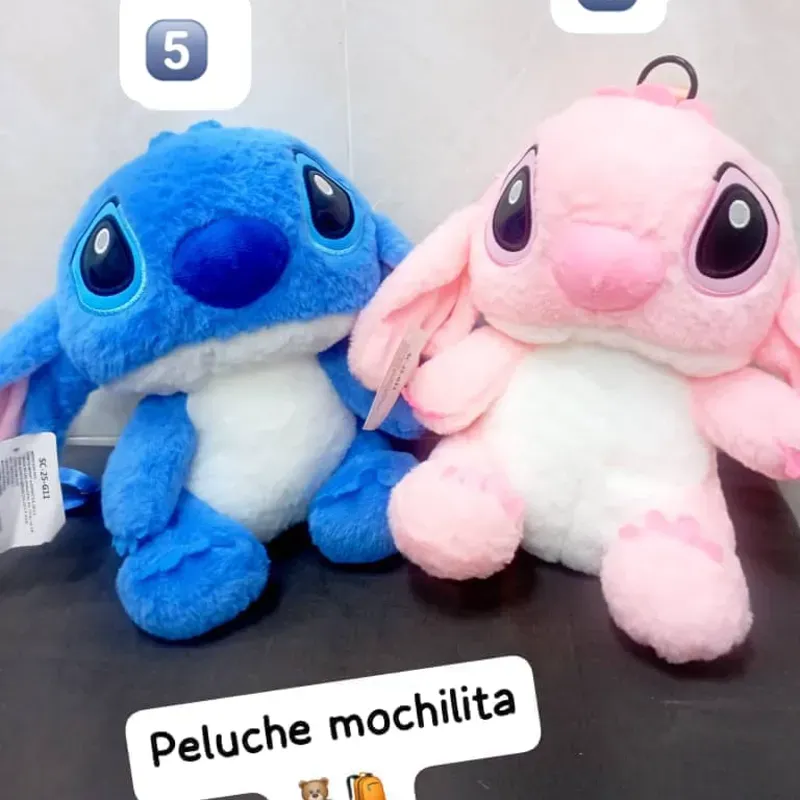 PELUCHE MOCHILITA STITCH
