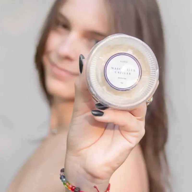 Tratamiento capilar de coco y romero 