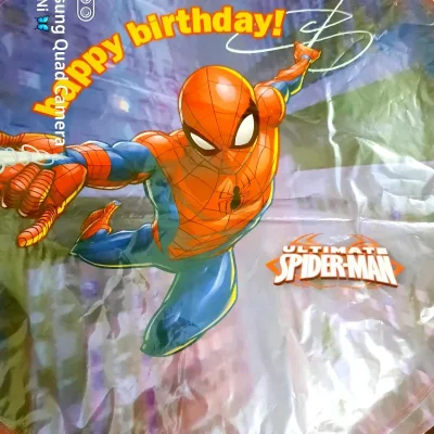 globo de spiderman 18"...
