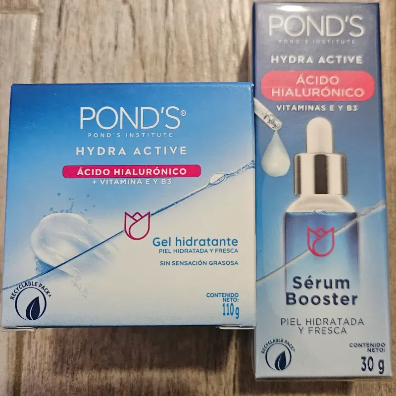 Kit Hydra Active Serum y Gel Hidratante Pond's