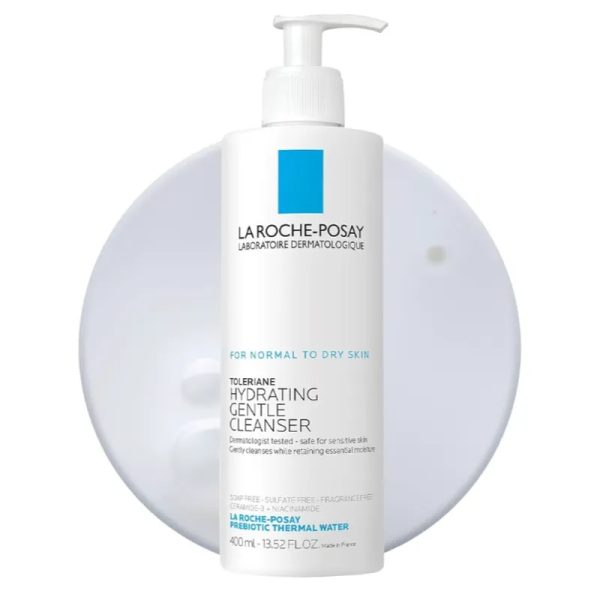 La Roche-Posay Toleriane - Limpiador facial suave e hidratante