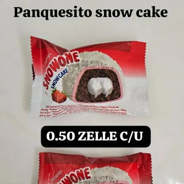 Panquesitos Snow Cake