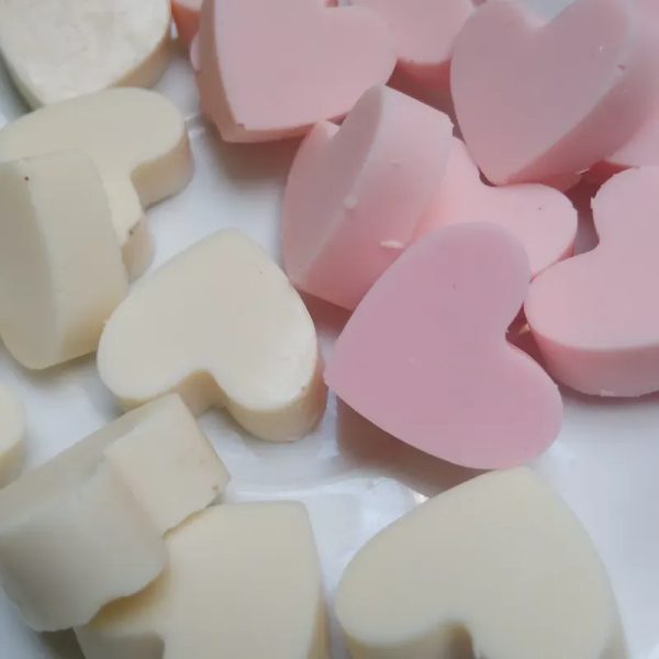 Bombones de chocolate blanco