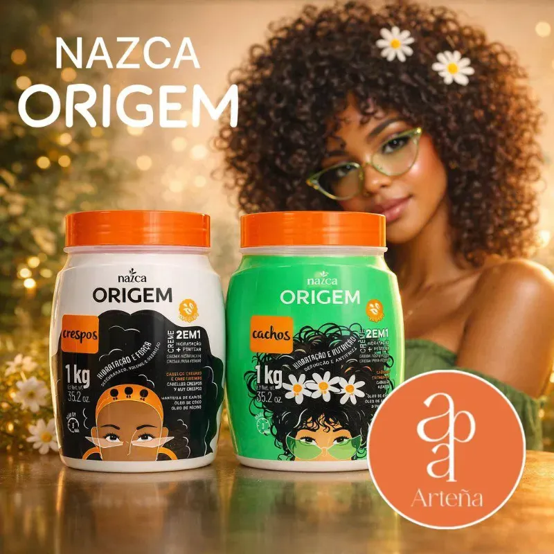 Crema para peinar NAZCA ORIGEM para CRESPOS