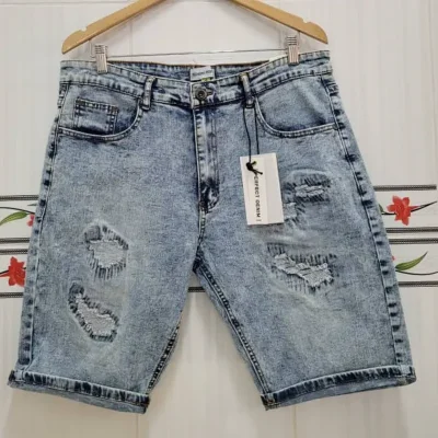 Bermuda de mezclilla