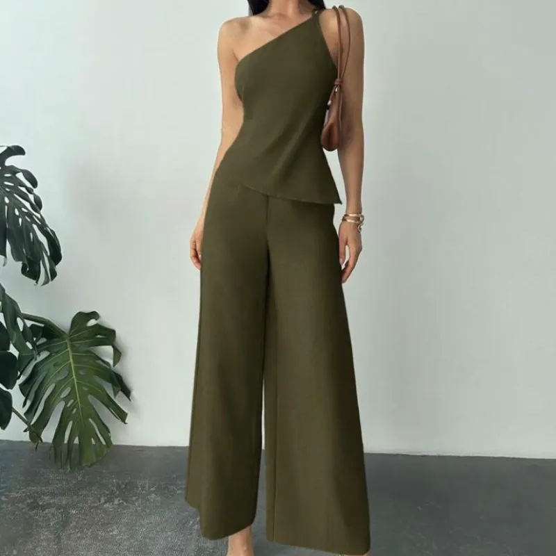 Conjunto verde olivo