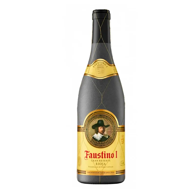 Vino Tinto Tempra/Graci/Mazuelo D.O.Rioja FAUSTINO I Gran Reserva 750 ml/6 Caja