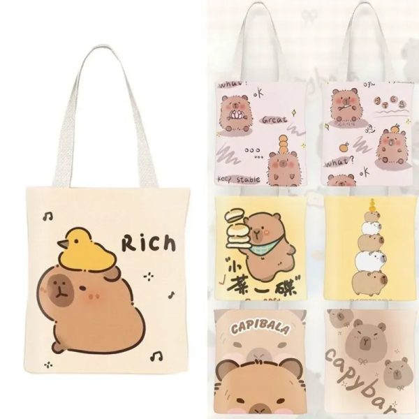 Bolso Tote Bag: Capybara