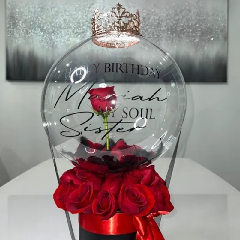 ✨Cajita con rosa encapsulada✨