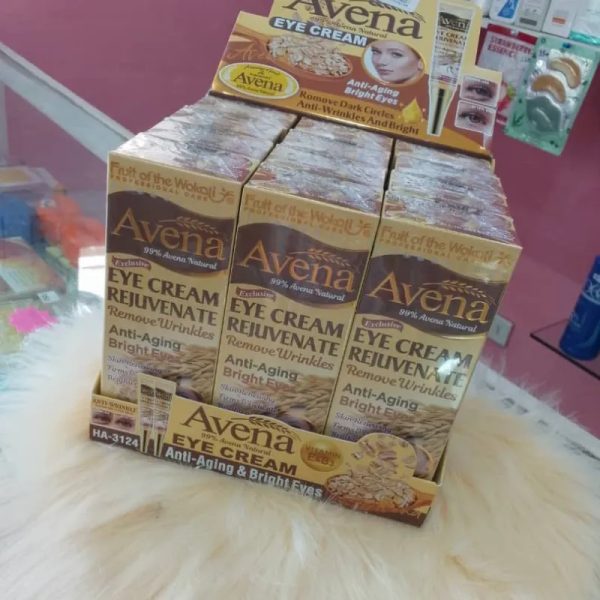 Contorno de avena para ojos