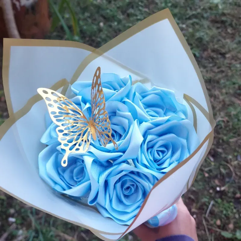 Ramo de 7 rosas eternas