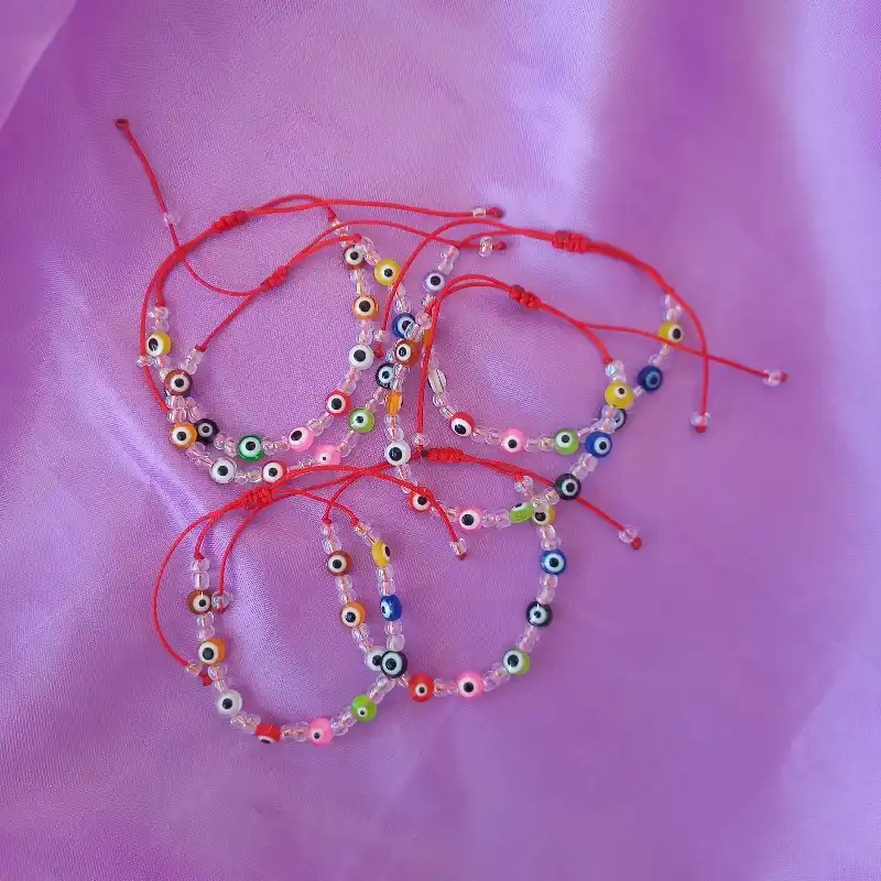 Pulseras 9 ojos turcos