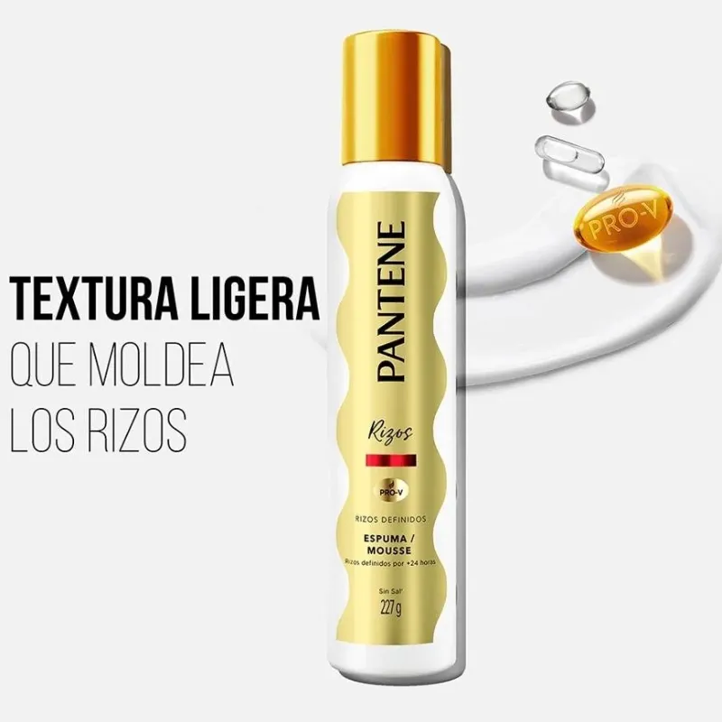 Espuma Risadora PANTENE