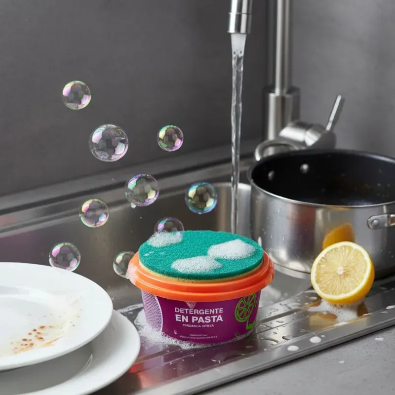 Detergente en pasta