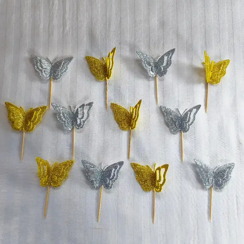 Minitopper para cupcake (Mariposa)