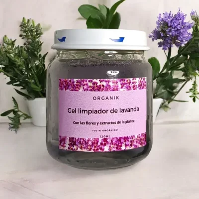 Gel limpiador de Lavanda
