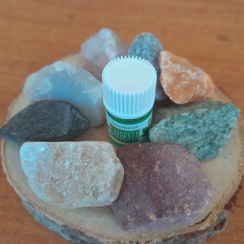 Centro de Mesa Ambientador con cuarzos