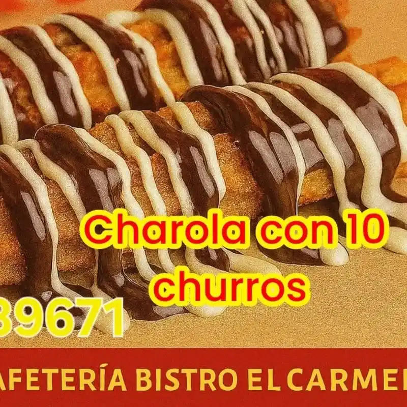Churros Mania con crema chocolate dulce de leche y leche condensada termopack  con 10 unidades