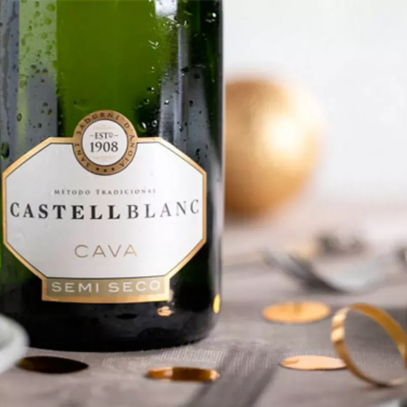 Cava Castellblanc Botella