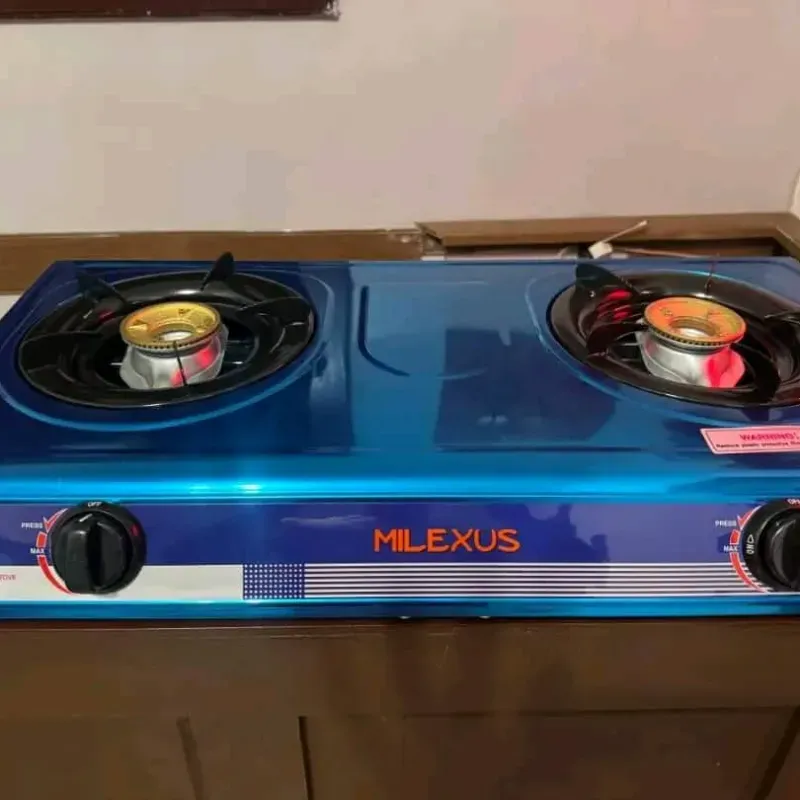 Cocina de meseta de 2 quemadores