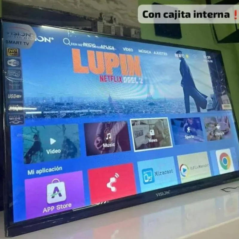 Smart TV de 32 pulgadas marca Visión