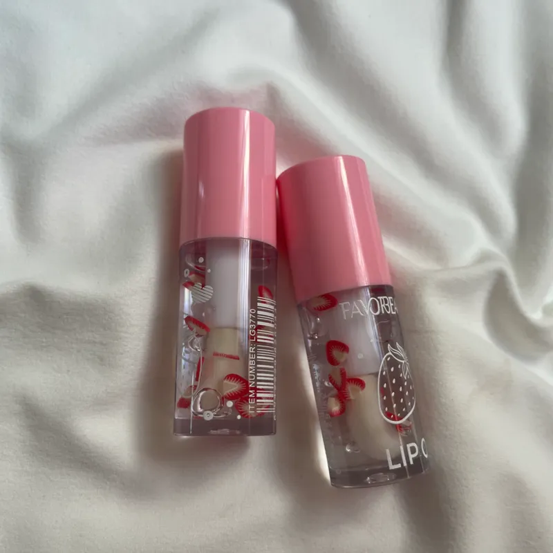 Gloss Liso de Alta Duración de Fresa