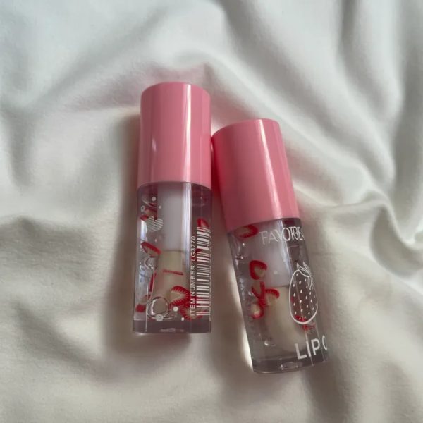Gloss Liso de Alta Duración de Fresa