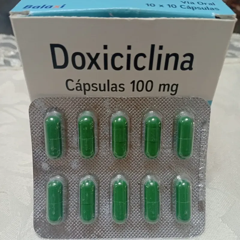  Doxicilina (10 caps de 100 mg)