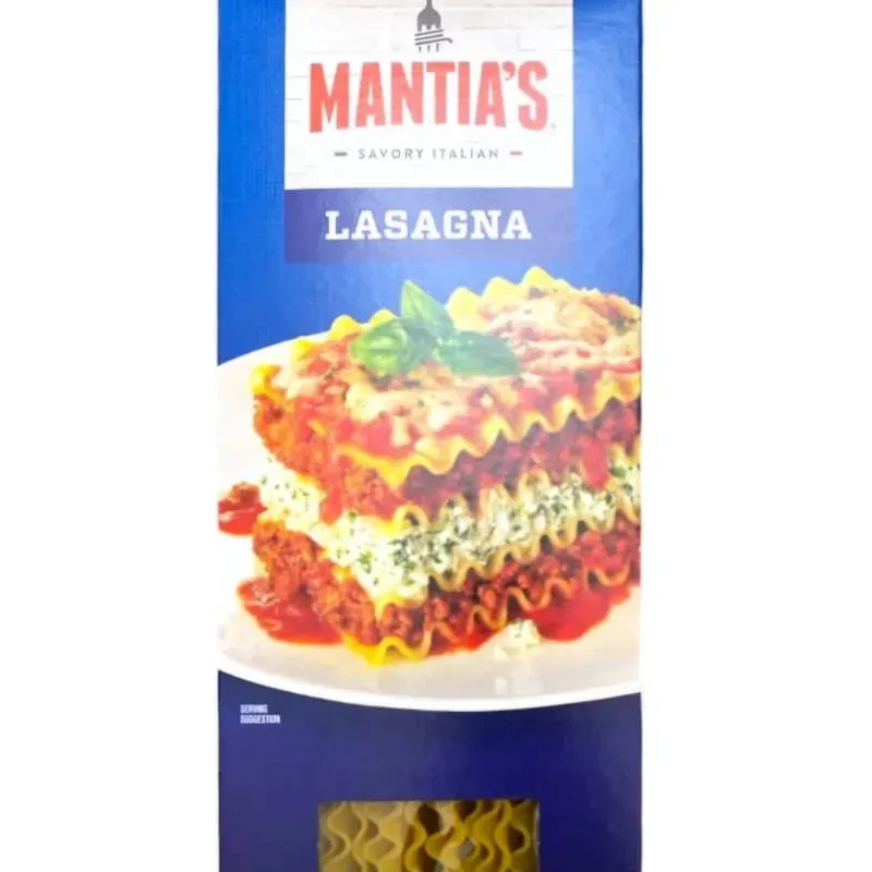 Lasaña Mantias