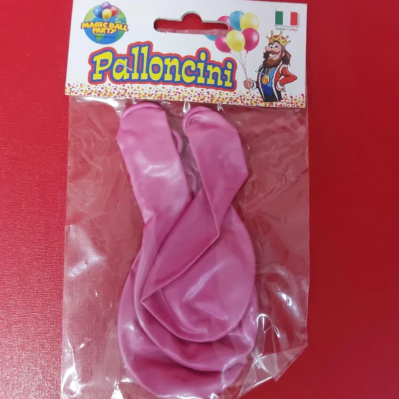 Globo Rosado 4 pz