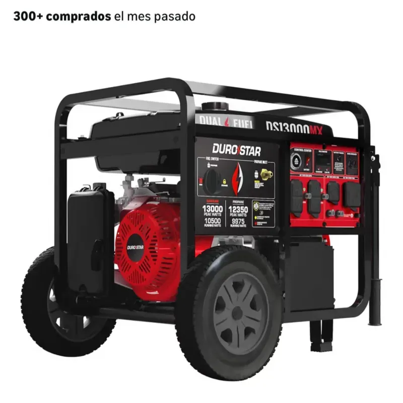 GENERADOR DUROSTAR DUALFUEL 13000W