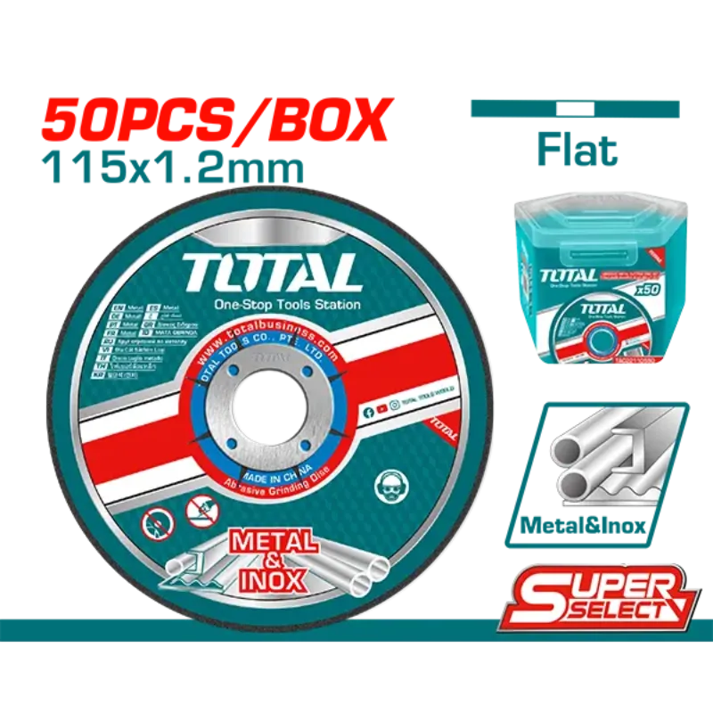 Disco de corte de metal abrasivo