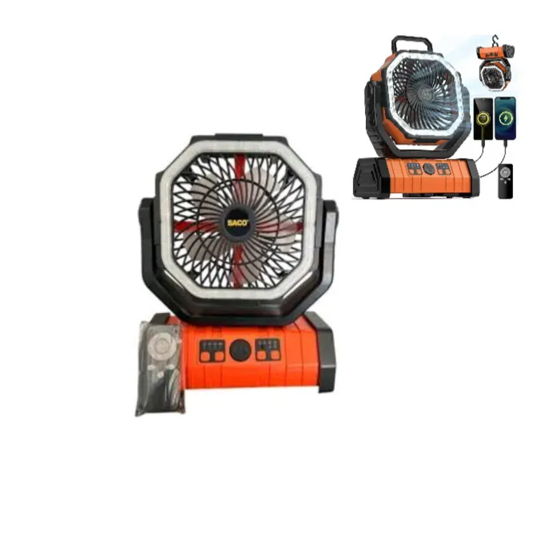VENTILADOR RECARGABLE  PORTÁTIL SACO TIPO F6 50 USD
