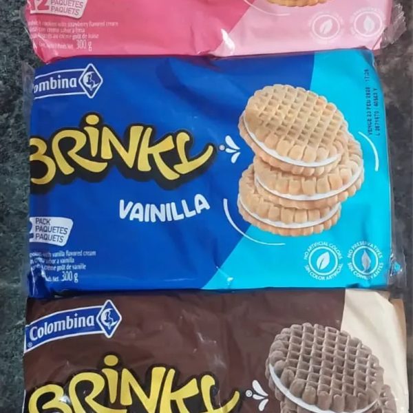 Galletas Brinky – Paquete con 12 paqueticos individuales