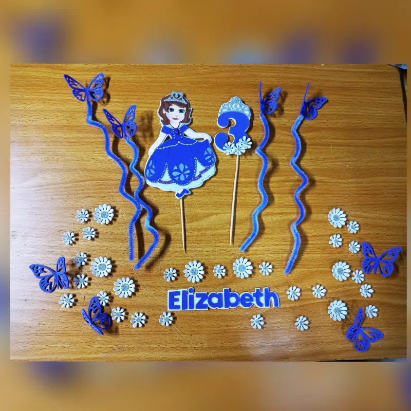 Topper personalizado para cake