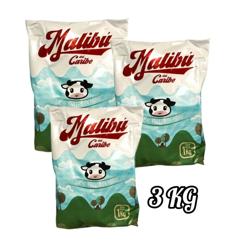 3 kg de Leche en Polvo "Malibú"