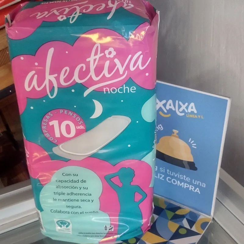 Compresas Afectiva Noche