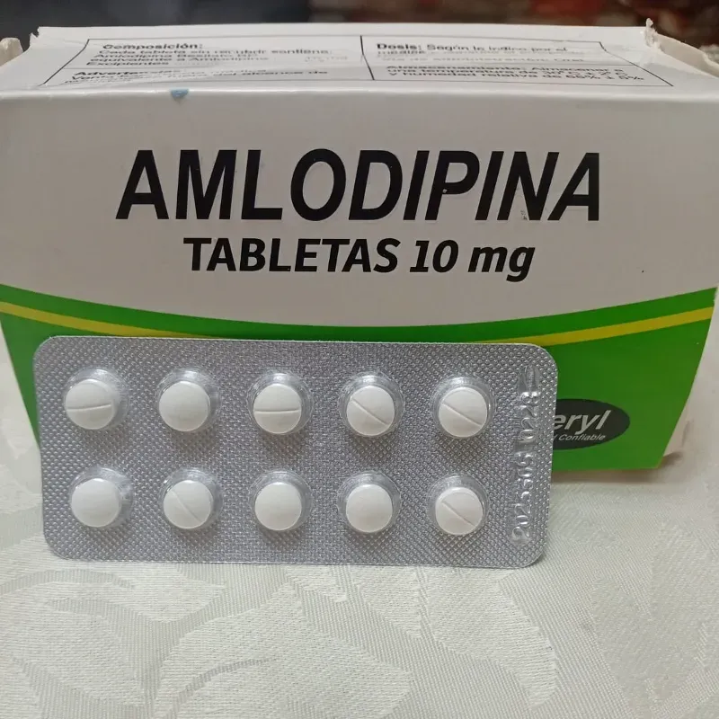  Amlodipina (10 tabs de 10 mg)