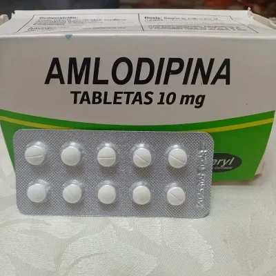  Amlodipina (10 tabs de 10 mg)