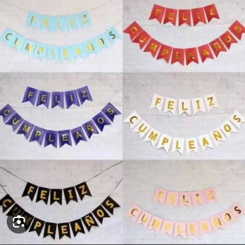Cartel de Cumpleaños