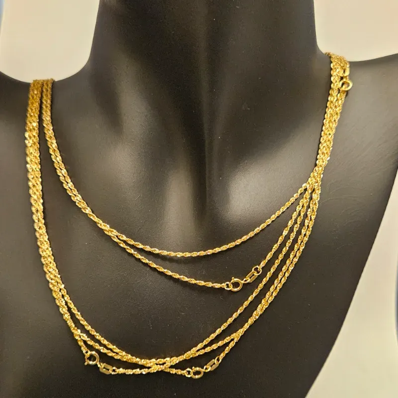 Trenzas 10K  46 cm $110  50 cm $120