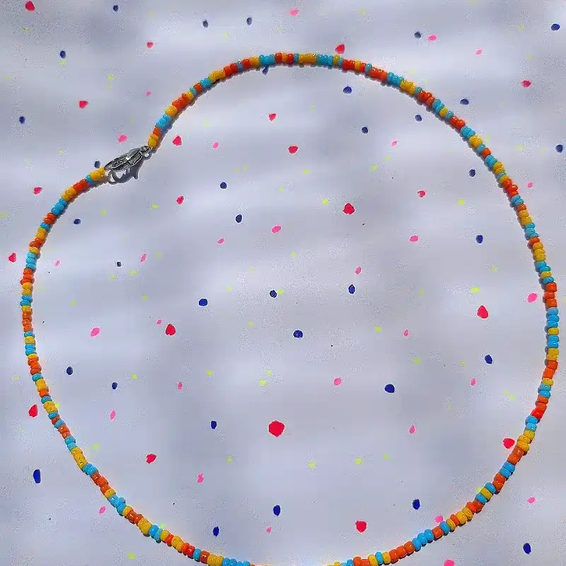 Collar de cuentas simples