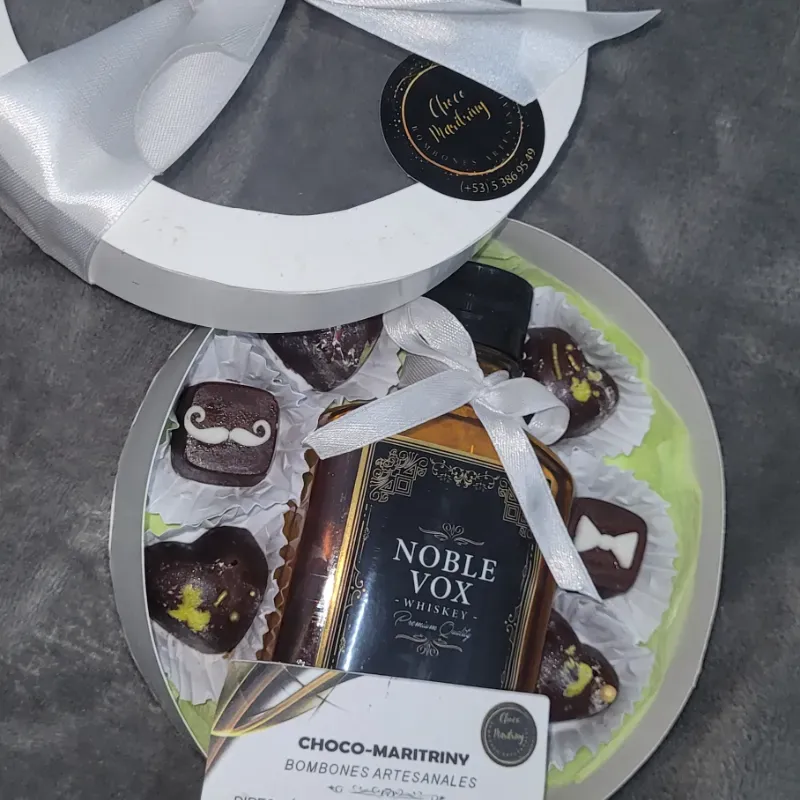 Bombones y botellita