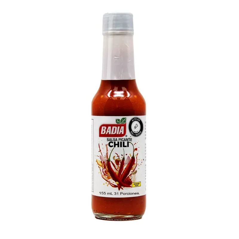 Salsa picante Chili BADIA (150mL)