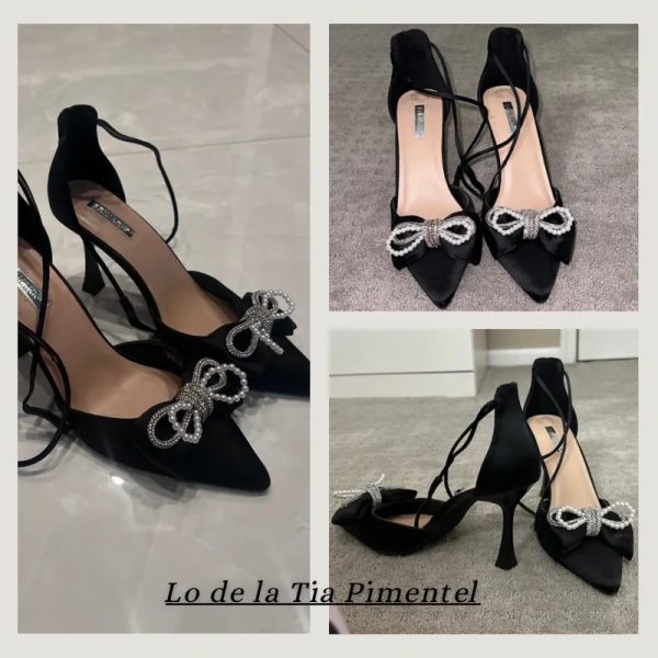 PRIMARK Zapatos lazo de tacón