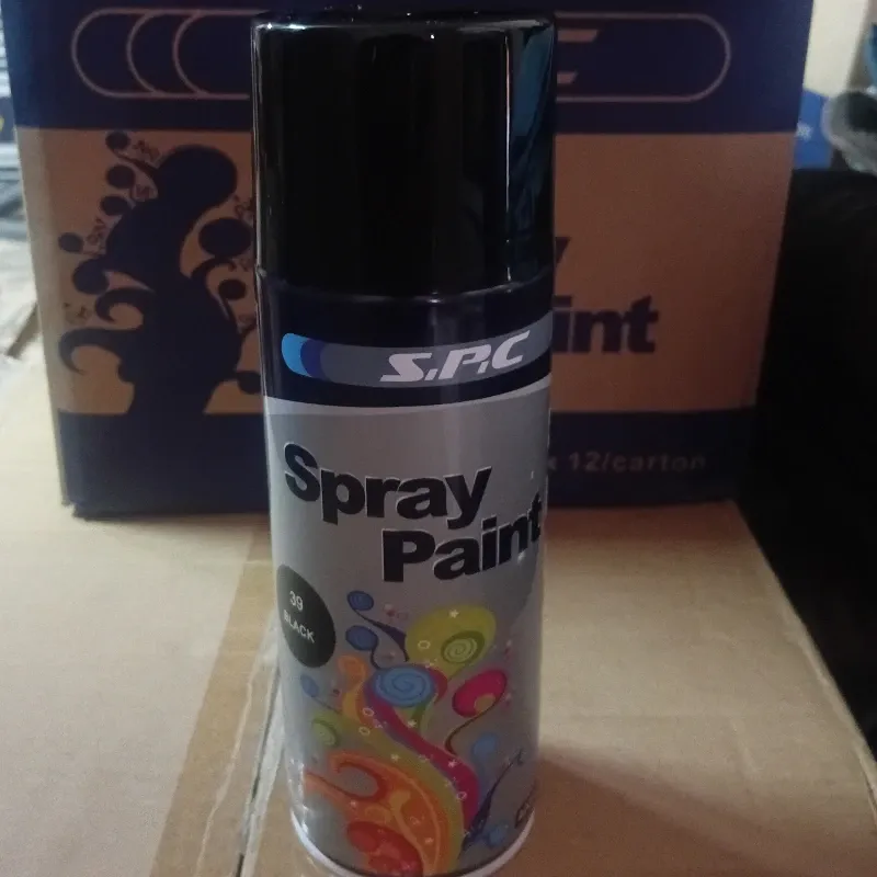 Pintura en spray color NEGRO